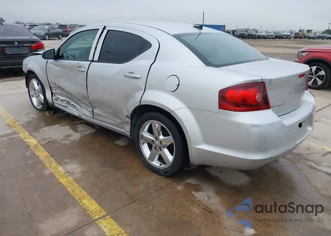 2012 Dodge Avenger Se from USA, damaged, VIN 1C3CDZAB2CN231502
